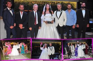 Cansu Vatansever ve Hakan Tüfekçi'nin renkli düğünü
