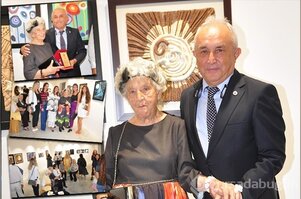 Nurten Ceyhan'dan TEV  yararına anlamlı sergi