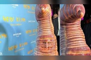 Heidi Klum solucan oldu
