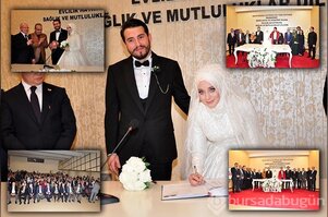 İş ve siyaset dünyasını bir araya getiren nikah 
