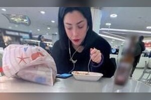 Merve Boluğur,alkol ile AVM gezdi
