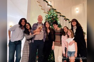 Afazi hastalığına yakalanan Bruce Willis dede oluyor