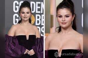 Selena Gomez'in Altın Küre stiliyle gündem oldu
