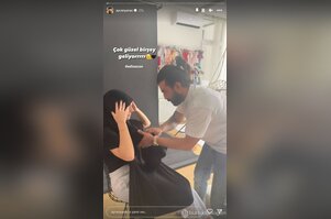 Survivor'ın sarışın güzeli Aycan Yanaç tesettüre girdi