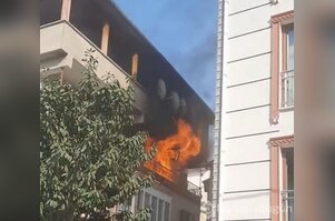 Bursa'da bir binanın 2. katında yangın çıktı