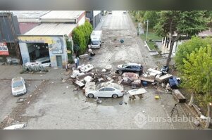İstanbul'daki sel bilançosu böyle görüntülendi