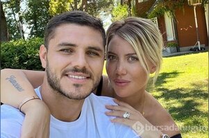 Wanda Nara ve Icardi'nin havuz keyfi