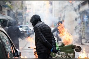 Yunanistan'da öğrenci ve eğitmenler özel üniversitelerin açılmasına karşı eylem düzenledi 