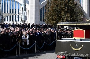 Emekli Orgeneral Saldıray Berk son yolculuğuna uğurlandı
