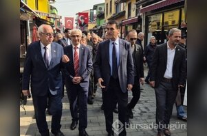 Osmangazi BB Dündar, Kayhan'da esnafla bir arada 