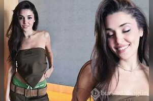 Hande Erçel, Hindistan'da onur konuğu oldu! Kıyafeti eleştiri aldı