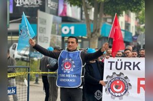 İşçiler 1 Mayıs için Bursa'da toplandı
