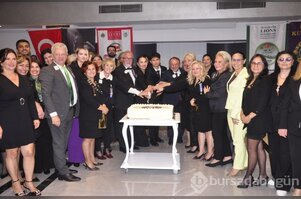 Kükürtlü Lions Kulübü'nde Melek Başaran Ergen başkanlığında 30 yeni üye heyecanı