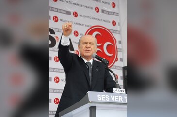 DEVLET BAHÇELİ BURSADA