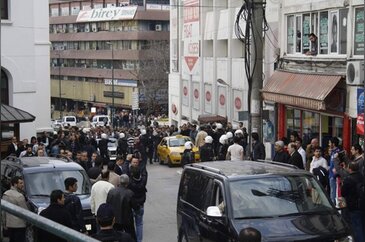 BURSADA BTP MİTİNGİNDE OLAYLAR