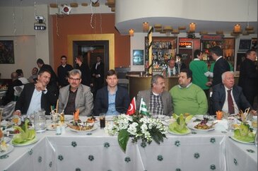 BURSASPOR MORAL YEMEĞİNDE BULUŞTU
