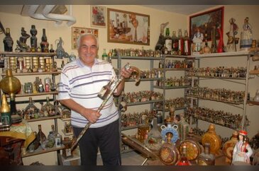 Dünyada yok böyle içki koleksiyonu
