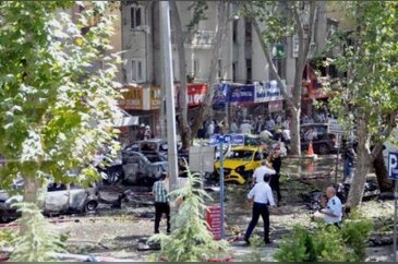 Ankara Kızılay'da patlama 