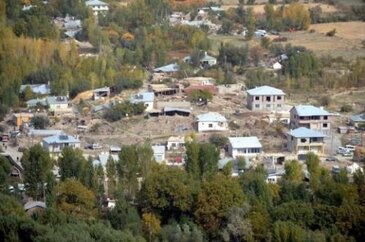 Van'daki yıkım havadan böyle görüntülendi