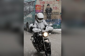 İşte Bursa'dan kar manzaraları