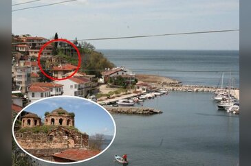 Deniz manzaralı satılamayan kilise!