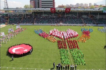 Bursa'da 23 Nisan coşkusu