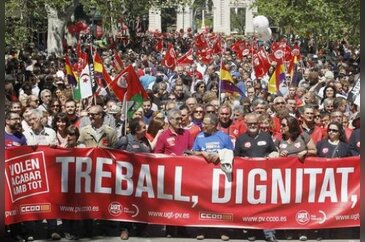 İşte dünyadan 1 Mayıs manzaraları