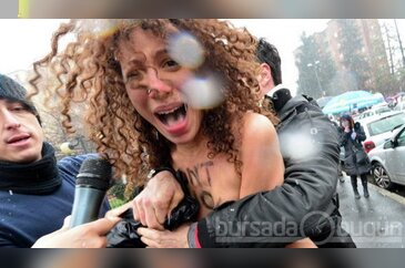 FEMEN'den olimpiyat protestosu
