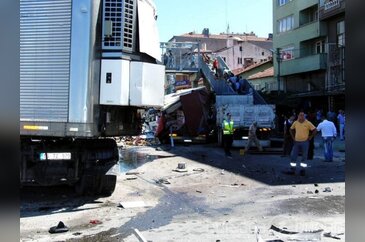 Bursa'da facia gibi zincirleme kaza