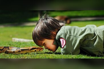 2 yaşında korku nedir bilmiyor