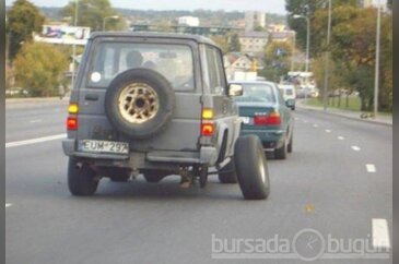 İşte trafik canavarı
