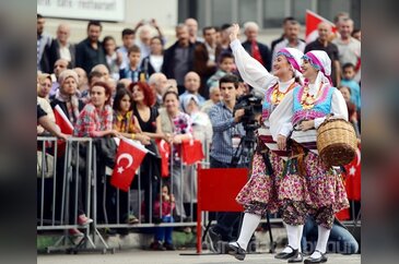 Bursa'da Cumhuriyet coşkusu