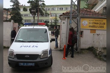 Okulda taralı dehşet