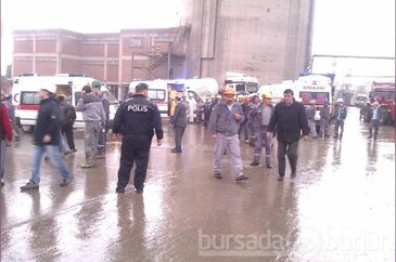 Bursa Çimento'da büyük iş kazası! 