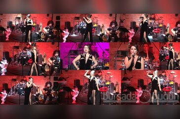 Deniz Seki'den Bursa konserinde cesur yırtmaç