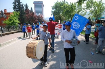Bursa'da 1 Mayıs coşkusunda gerginlik