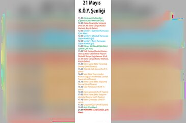 Uludağ Üniversitesi 2013 Bahar Şenlikleri programı