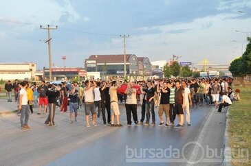 Bursa'da Gezi Parkı Protestosu