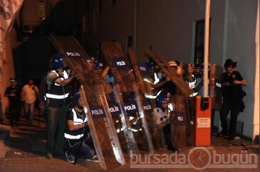 Bursa'da Gezi Parkı protestosu