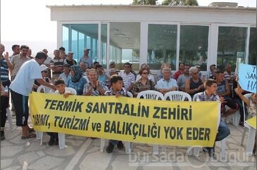 Mersin'de termik santral tepkisi