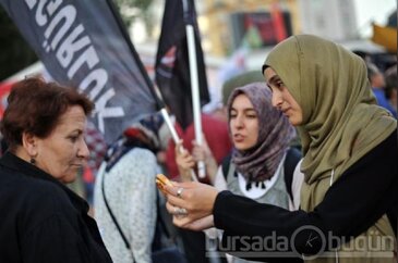 Gezi Parkı'nda Miraç Kandili