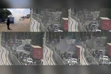 Bursa'da faciayı TOMA böyle önledi