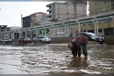 Bursa'da dolu ve sel felaketi ucuz atlatıldı 