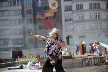 Gezi Parkı'nın simge fotoğrafları...