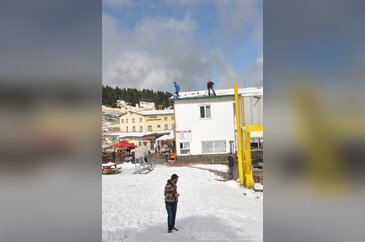 Uludağ'da kayak keyfi