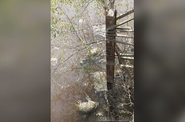 Bursa'daki bu dereden ölüm akıyor