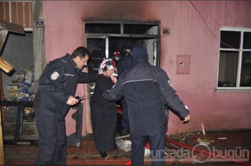 Bursa'da korkutan yangın