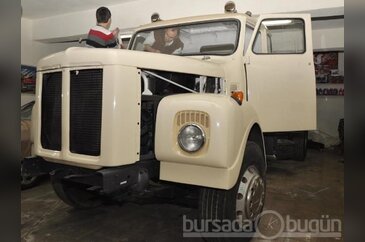 Bursalı usta hurda kamyona hayat verdi