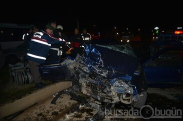 Bursa'da feci kaza