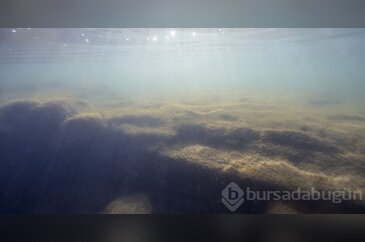 Su altından da görüntülendi